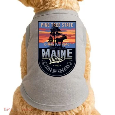 Main Pine Tree State Doggie Tank