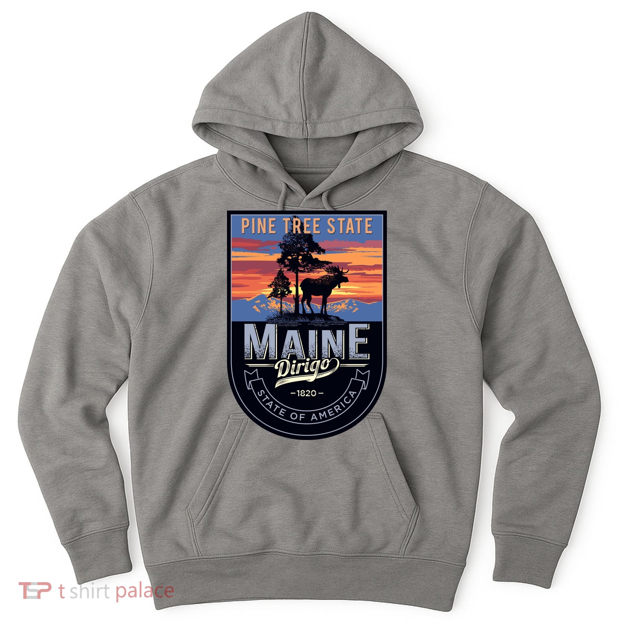 Main Pine Tree State Hoodie