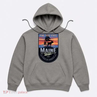 Main Pine Tree State Hoodie