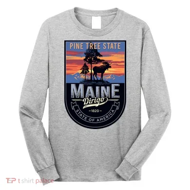 Main Pine Tree State Long Sleeve Shirt