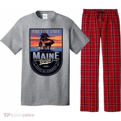 Main Pine Tree State Pajama Set