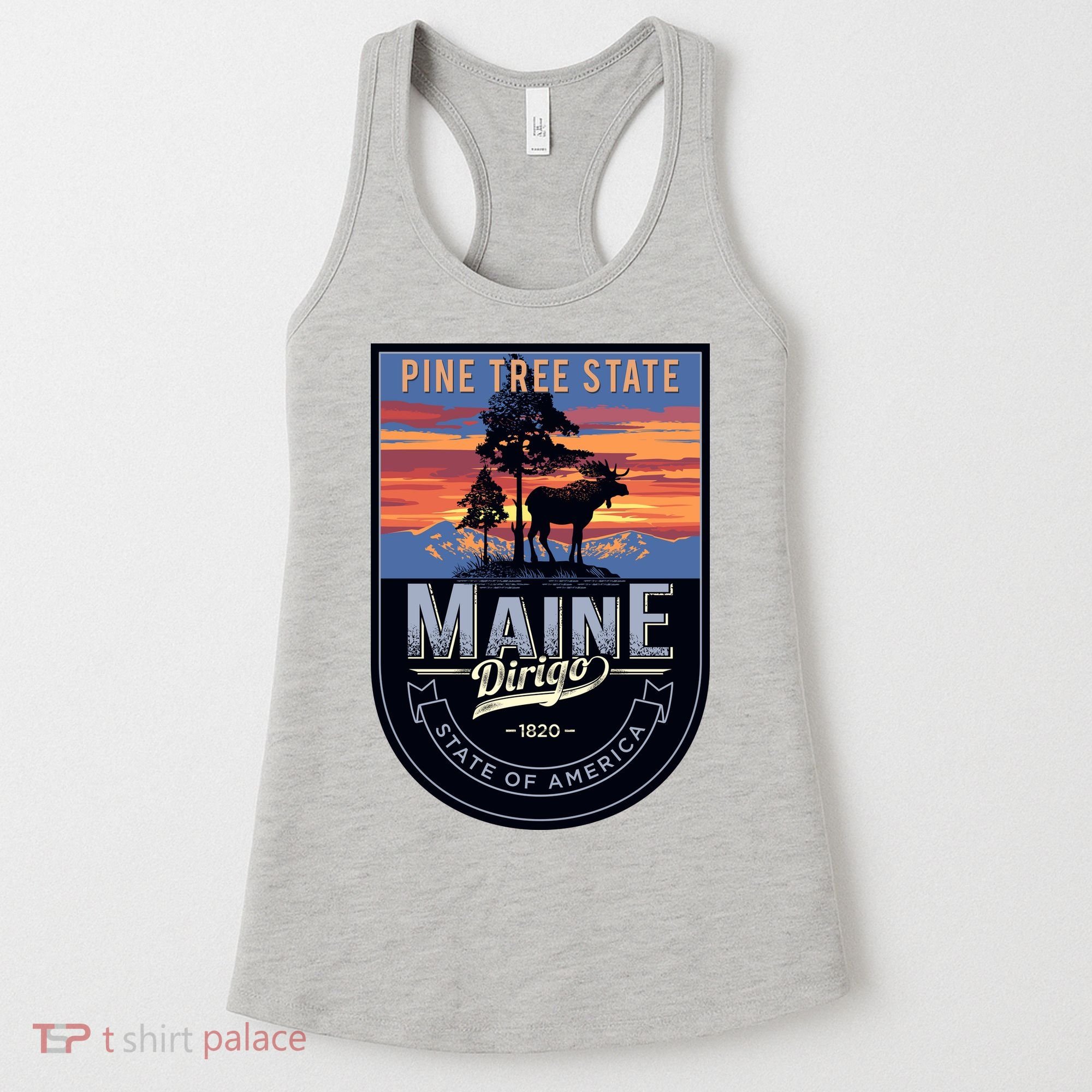 Main Pine Tree State Women's Tank Top