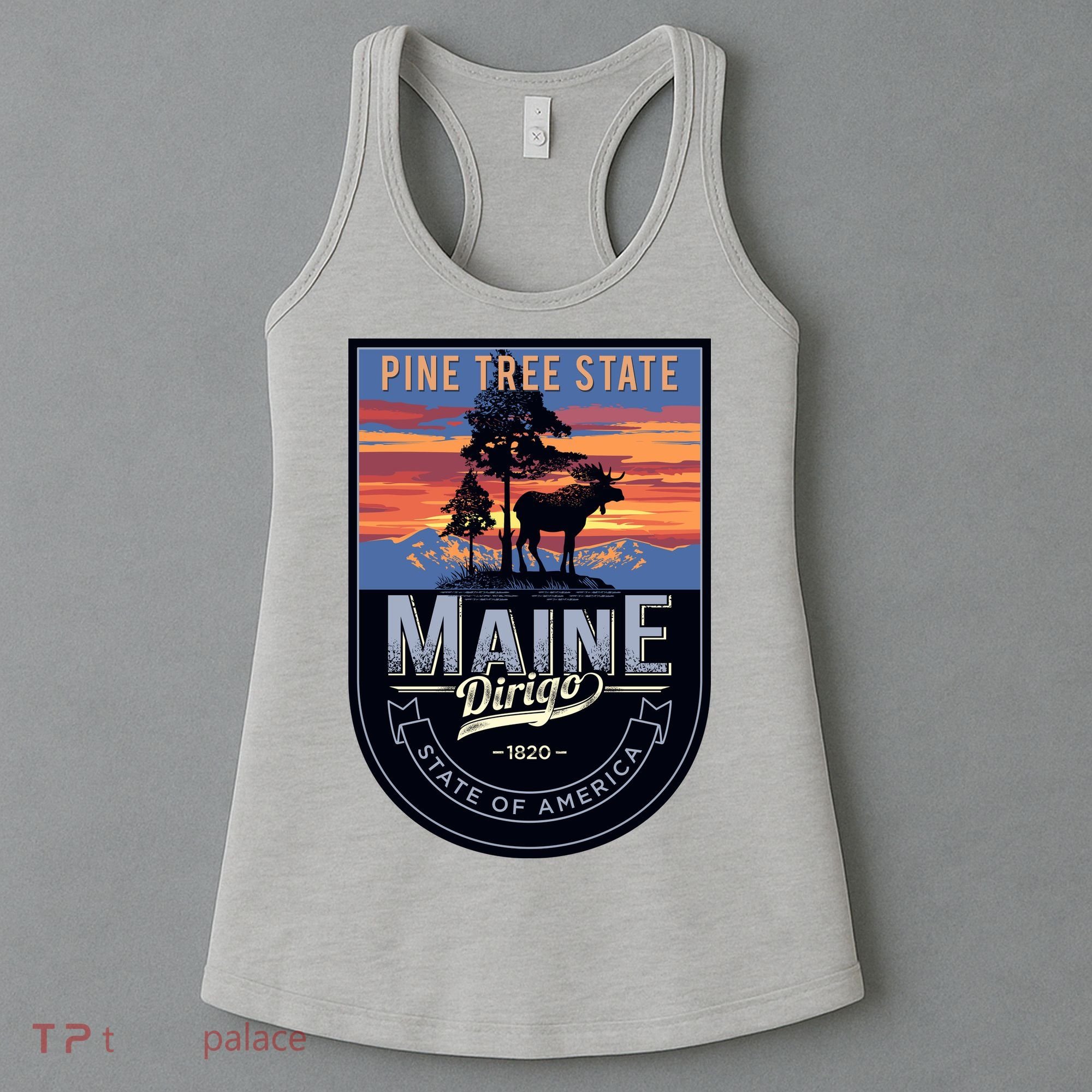 Main Pine Tree State Women's Tank Top