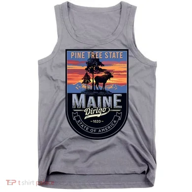 Main Pine Tree State Tank Top