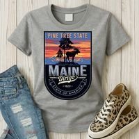 Main Pine Tree State Women's T-Shirt thumb 3