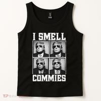 My President Trump I Smell Commies Tank Top thumb 2