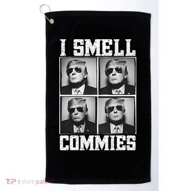 My President Trump I Smell Commies Golf Towel