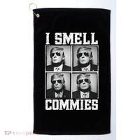 My President Trump I Smell Commies Golf Towel thumb 0