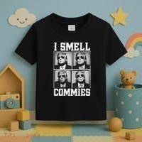 My President Trump I Smell Commies Toddler T-Shirt thumb 3