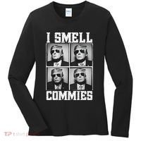 My President Trump I Smell Commies Women's Long Sleeve Shirt thumb 0