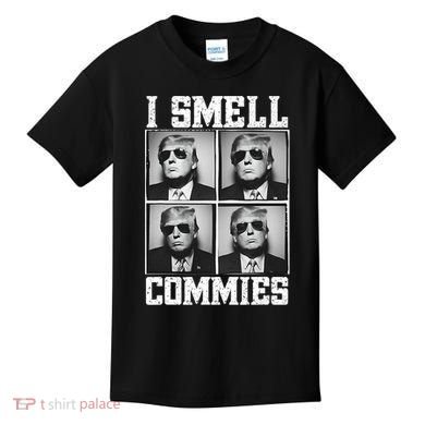My President Trump I Smell Commies Kids T-Shirt