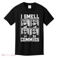 My President Trump I Smell Commies Kids T-Shirt thumb 0