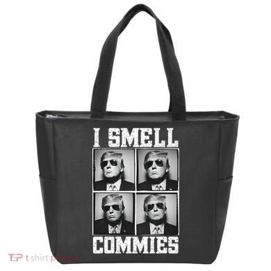 My President Trump I Smell Commies Tote Bag