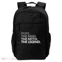 Mens POPS THE MAN THE MYTH THE LEGEND Father's Day Gift Backpack thumb 0