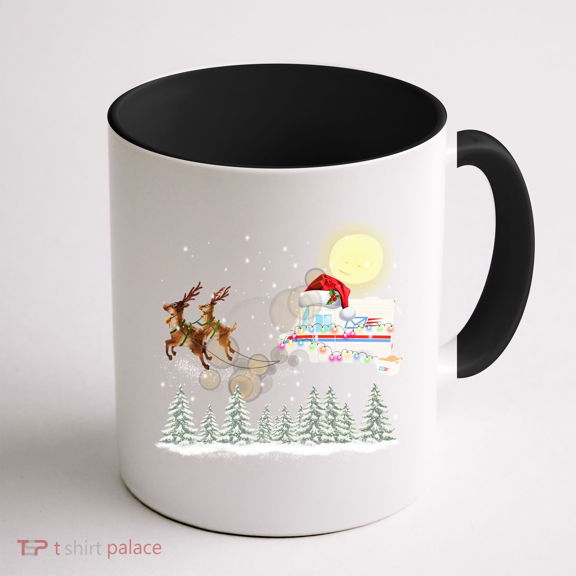 Mail Postal Truck Mail Carrier Xmas Funny Christmas Gift Meaningful Gift Coffee Mug