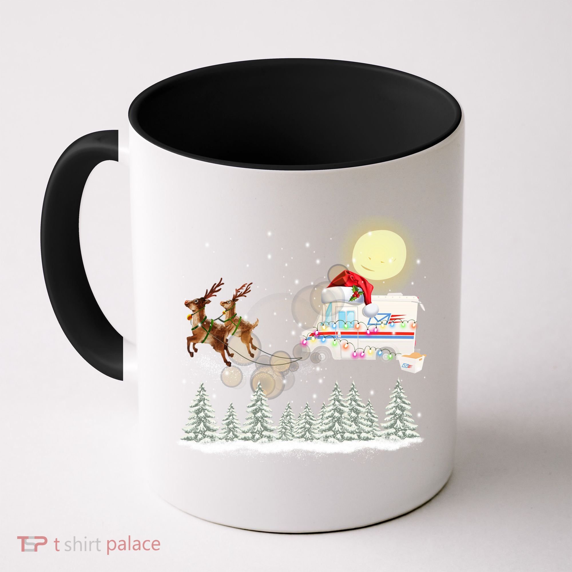 Mail Postal Truck Mail Carrier Xmas Funny Christmas Gift Meaningful Gift Coffee Mug