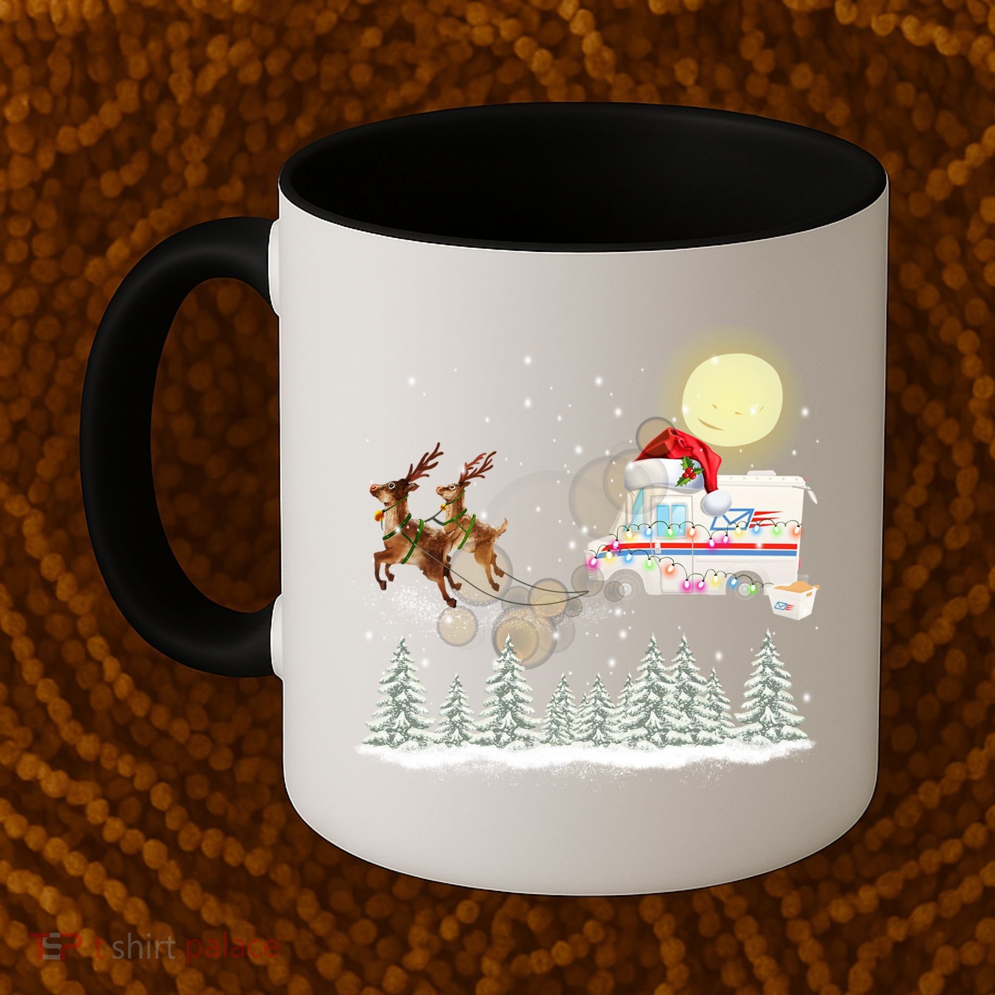 Mail Postal Truck Mail Carrier Xmas Funny Christmas Gift Meaningful Gift Coffee Mug