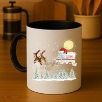 Mail Postal Truck Mail Carrier Xmas Funny Christmas Gift Meaningful Gift Coffee Mug thumb 4