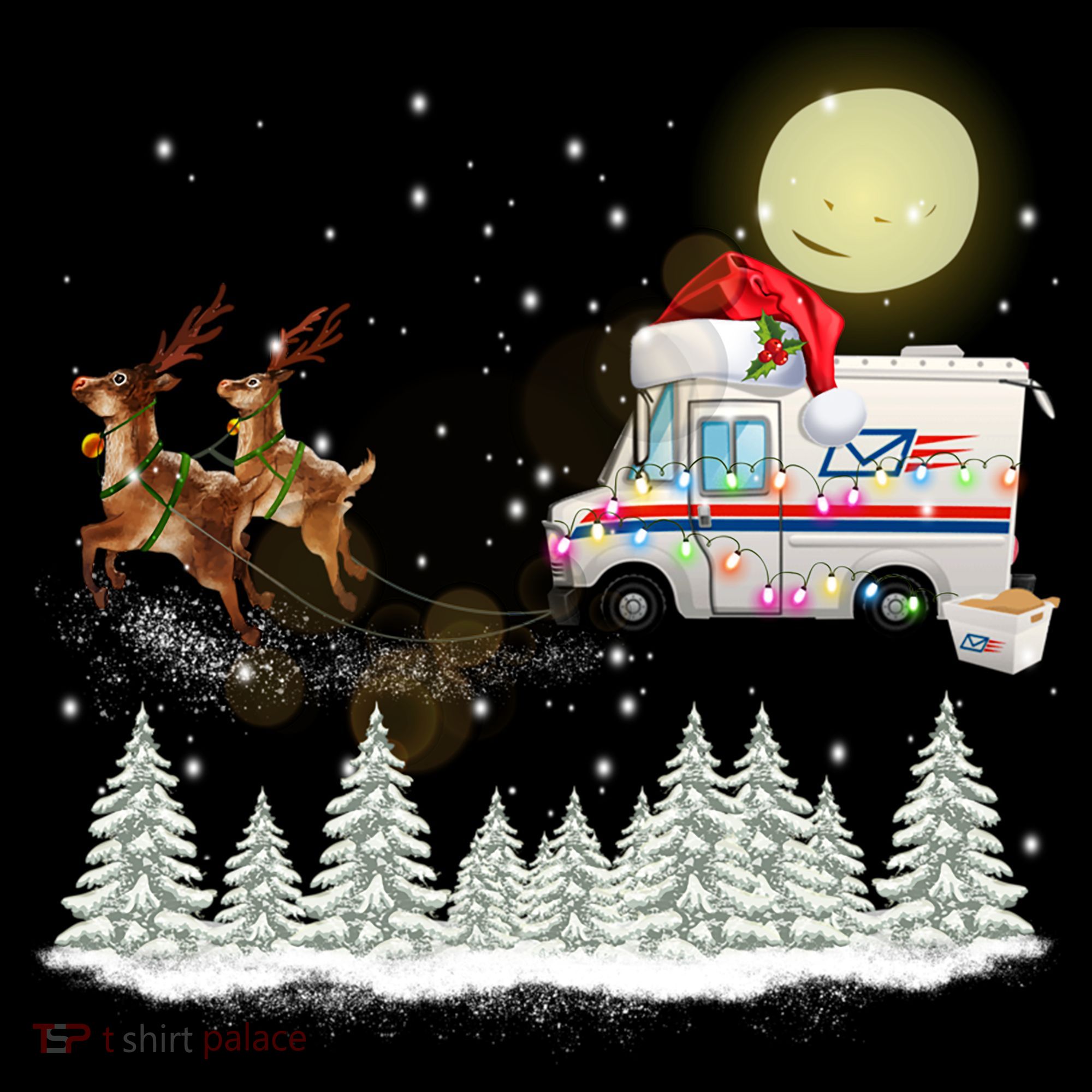 Mail Postal Truck Mail Carrier Xmas Funny Christmas Gift Meaningful Gift Coffee Mug