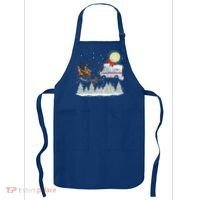 Mail Postal Truck Mail Carrier Xmas Funny Christmas Gift Meaningful Gift Apron thumb 0