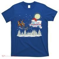 Mail Postal Truck Mail Carrier Xmas Funny Christmas Gift Meaningful Gift T-Shirt thumb 0