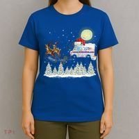 Mail Postal Truck Mail Carrier Xmas Funny Christmas Gift Meaningful Gift T-Shirt thumb 4