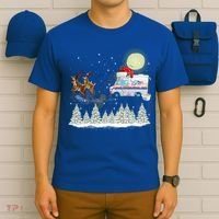 Mail Postal Truck Mail Carrier Xmas Funny Christmas Gift Meaningful Gift T-Shirt thumb 6