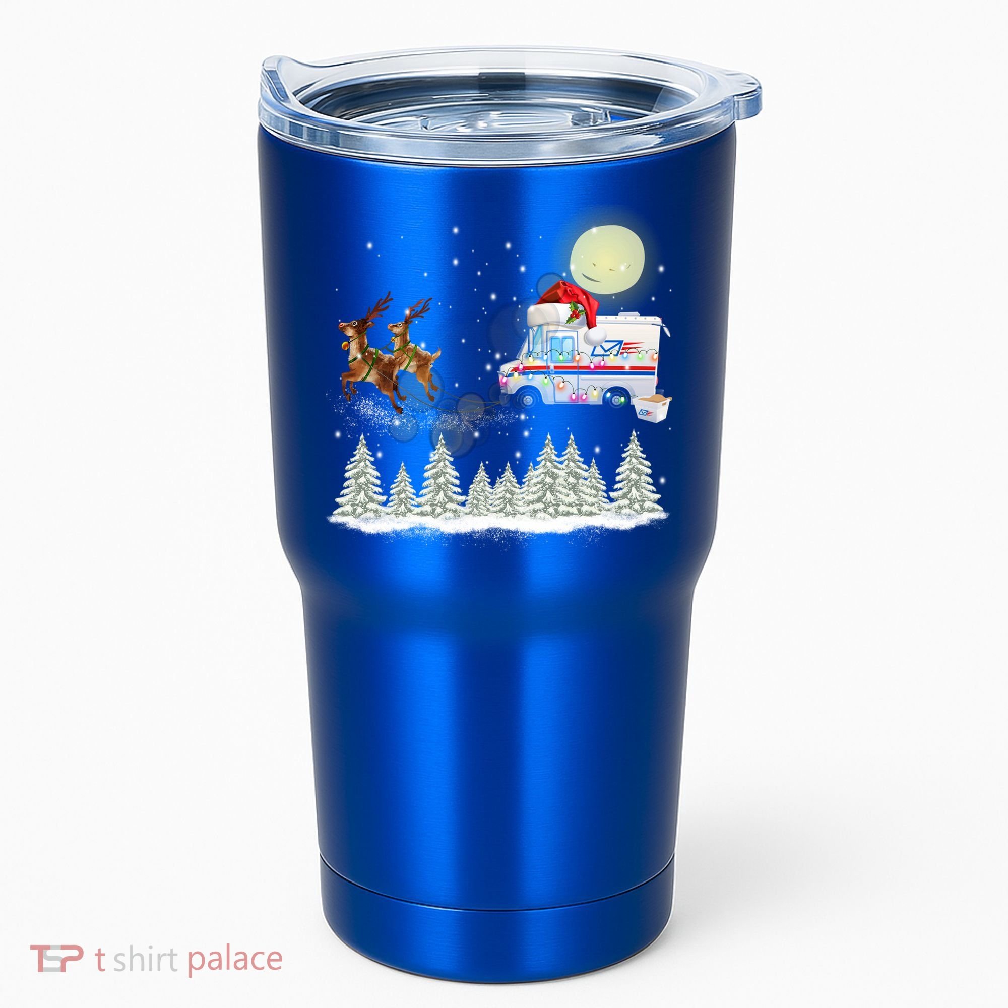 Mail Postal Truck Mail Carrier Xmas Funny Christmas Gift Meaningful Gift Tumbler
