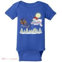Mail Postal Truck Mail Carrier Xmas Funny Christmas Gift Meaningful Gift Baby Bodysuit thumb 0