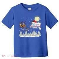 Mail Postal Truck Mail Carrier Xmas Funny Christmas Gift Meaningful Gift Toddler T-Shirt thumb 0