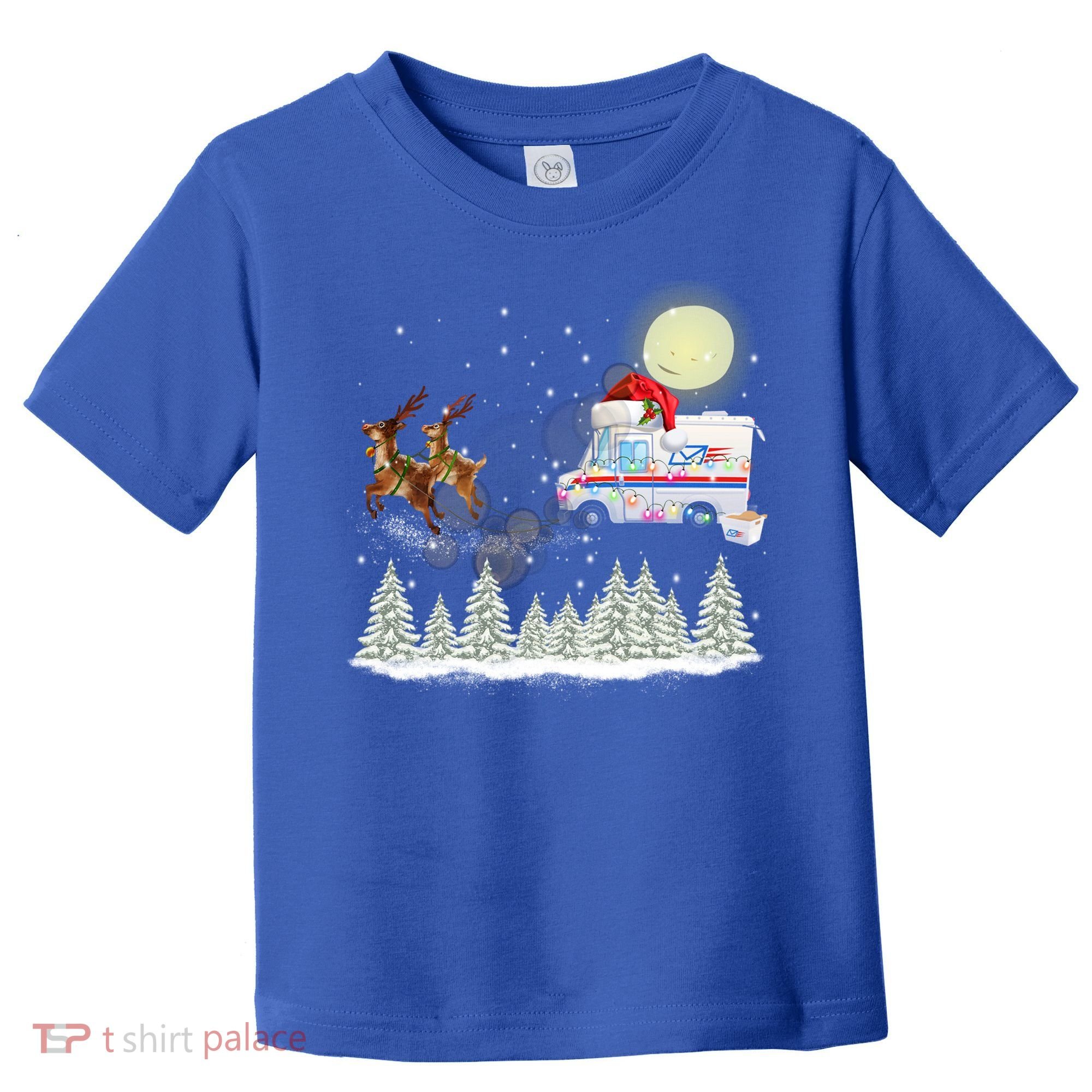 Mail Postal Truck Mail Carrier Xmas Funny Christmas Gift Meaningful Gift Toddler T-Shirt