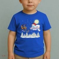Mail Postal Truck Mail Carrier Xmas Funny Christmas Gift Meaningful Gift Toddler T-Shirt thumb 2