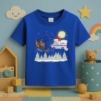 Mail Postal Truck Mail Carrier Xmas Funny Christmas Gift Meaningful Gift Toddler T-Shirt thumb 3