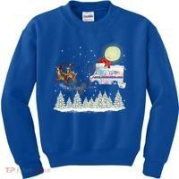 Mail Postal Truck Mail Carrier Xmas Funny Christmas Gift Meaningful Gift Kids Sweatshirt thumb 0