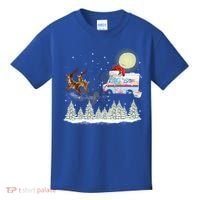 Mail Postal Truck Mail Carrier Xmas Funny Christmas Gift Meaningful Gift Kids T-Shirt thumb 0