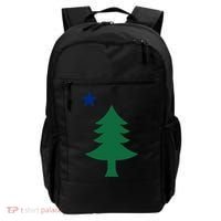 Maine Pine Tree State Flag Pride Patriotic Cool Gift Backpack thumb 0