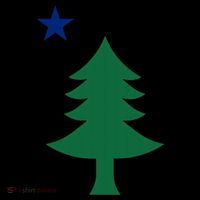 Maine Pine Tree State Flag Pride Patriotic Cool Gift Backpack thumb 2