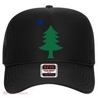 Maine Pine Tree State Flag Pride Patriotic Cool Gift Hat thumb 0