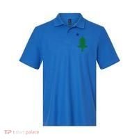 Maine Pine Tree State Flag Pride Patriotic Cool Gift Polo thumb 0