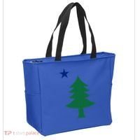 Maine Pine Tree State Flag Pride Patriotic Cool Gift Tote Bag thumb 2