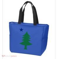 Maine Pine Tree State Flag Pride Patriotic Cool Gift Tote Bag thumb 3