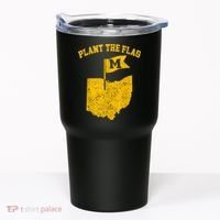 Michigan Plant The Flag Yellow Michigan Map Tumbler thumb 0