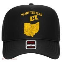 Michigan Plant The Flag Yellow Michigan Map Hat thumb 0