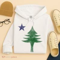 Maine Pine Tree Flag Big Style – Modern 1901 State Flag Hoodie thumb 4