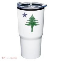 Maine Pine Tree Flag Big Style – Modern 1901 State Flag Tumbler thumb 0