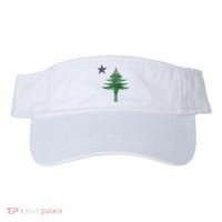 Maine Pine Tree Flag Big Style – Modern 1901 State Flag Visor thumb 0