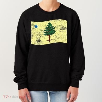 Maine Pine Tree Flag 1901 – First State Flag Women's Sweatshirt