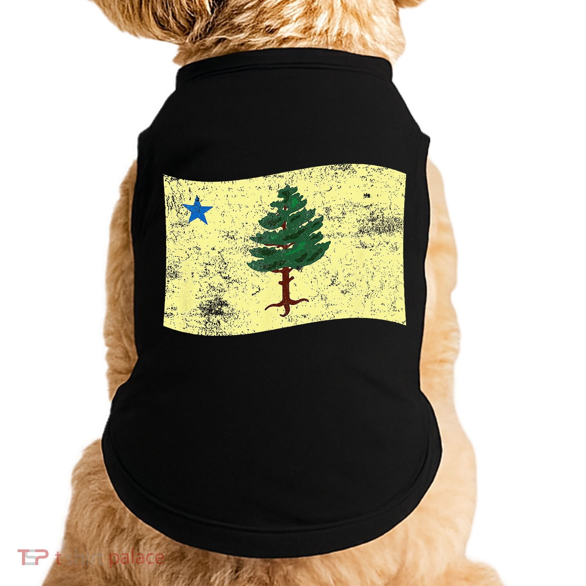 Maine Pine Tree Flag 1901 – First State Flag Doggie Tank