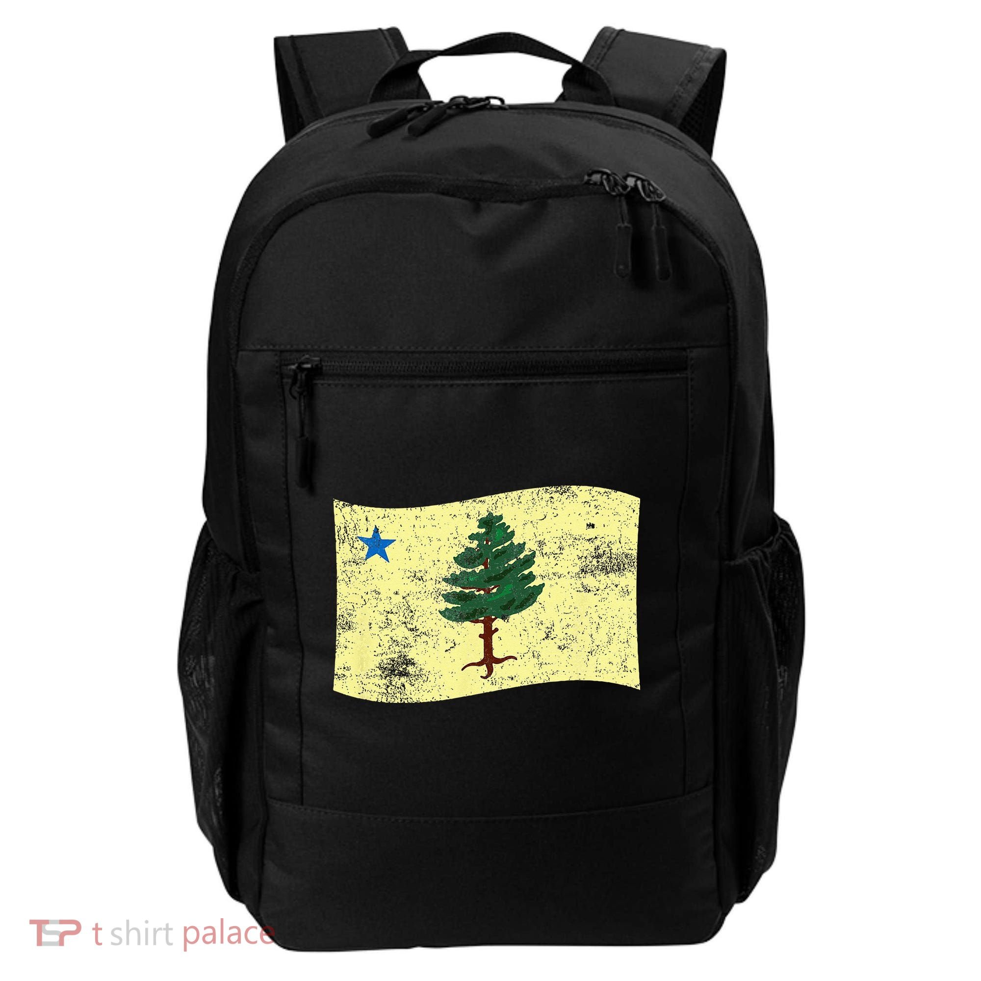 Maine Pine Tree Flag 1901 – First State Flag Backpack