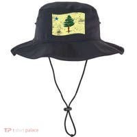 Maine Pine Tree Flag 1901 – First State Flag Bucket Hat thumb 0